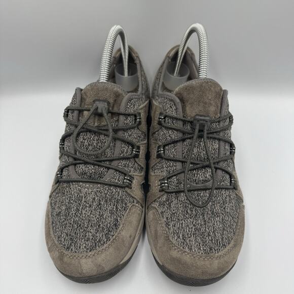 Dansko Shoes Womens 9 Holland‎ Sneaker Gray Leather Drawstring Low - Picture 3 of 8